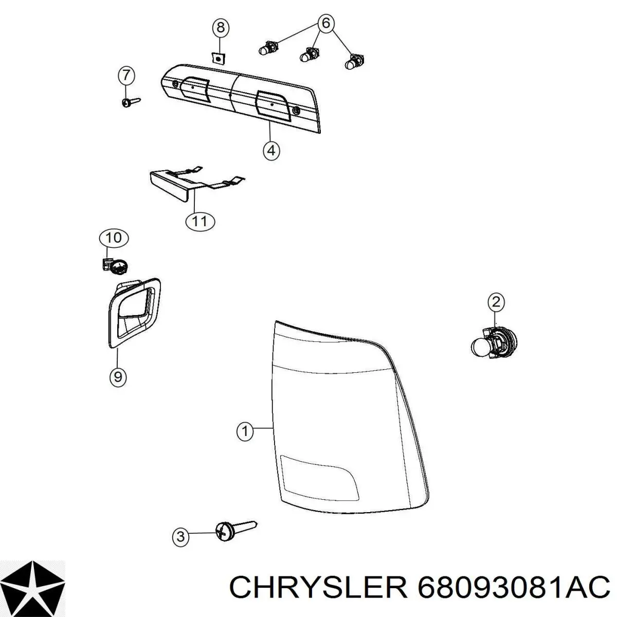 68093081AC Chrysler 