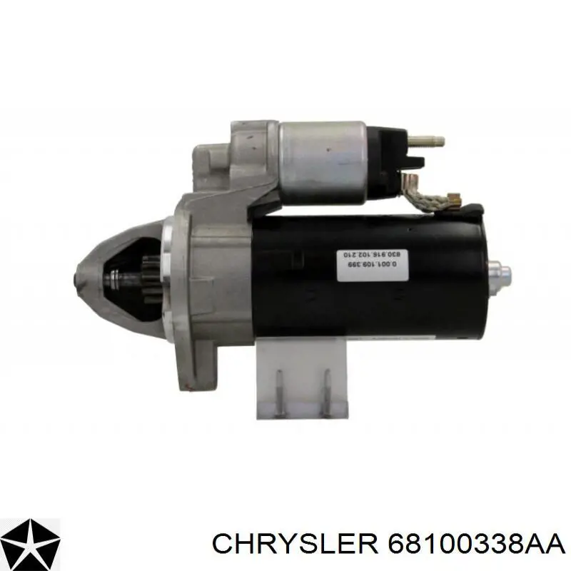 Стартер 68100338AA Chrysler