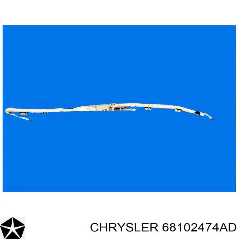 Подушка безпеки, збоку права айрбег Chrysler 68102474AD ціна, від 31.67 USD