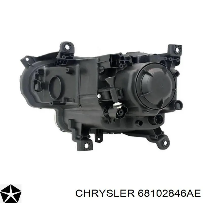 Основна фара - вставка Chrysler 68102846AE ціна, від 133.77 USD