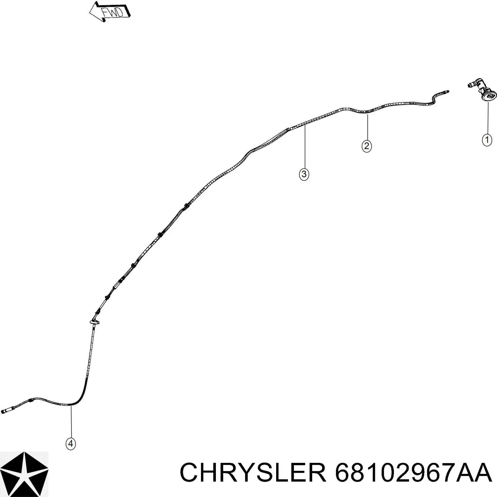 68102967AA Chrysler 