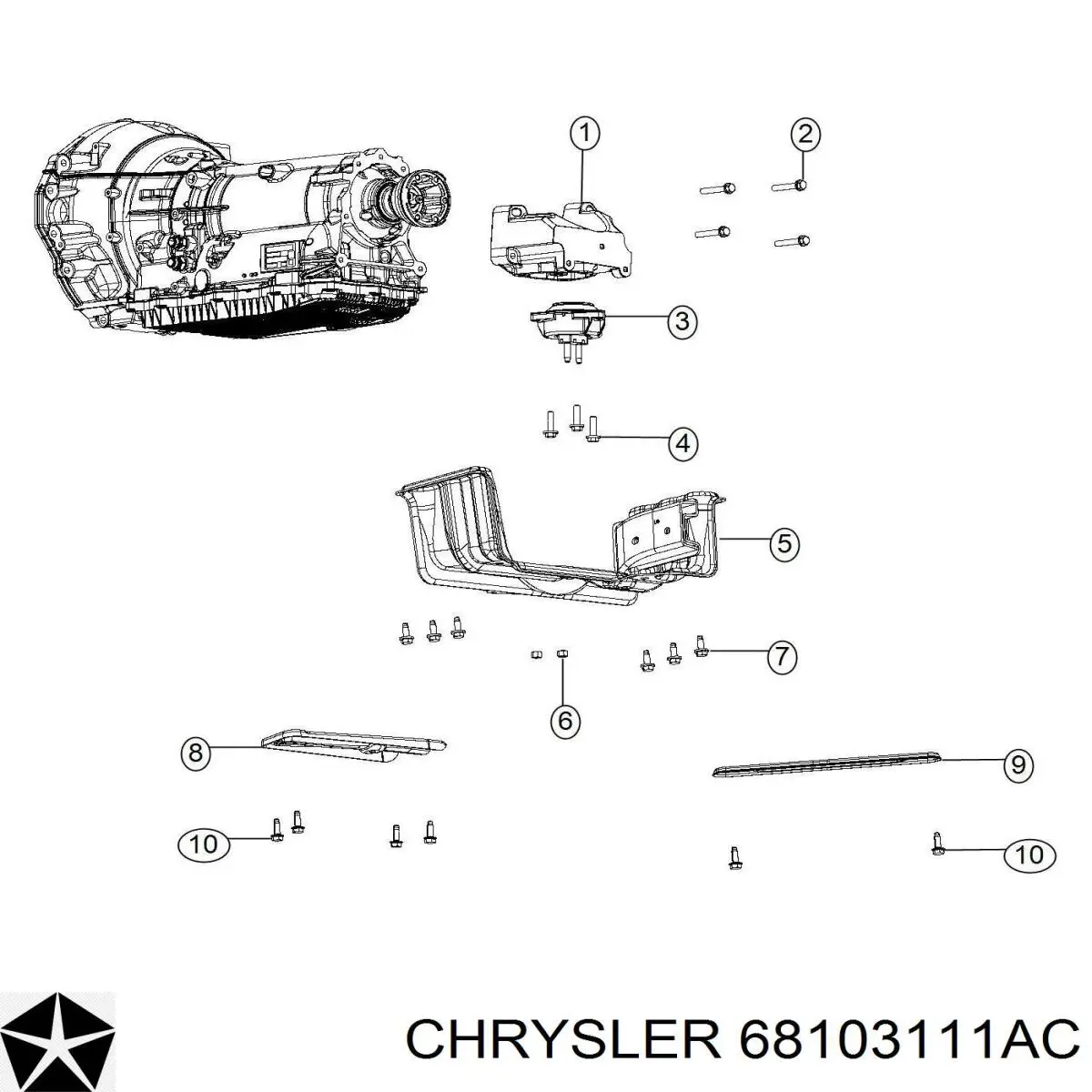  68103111AC Chrysler