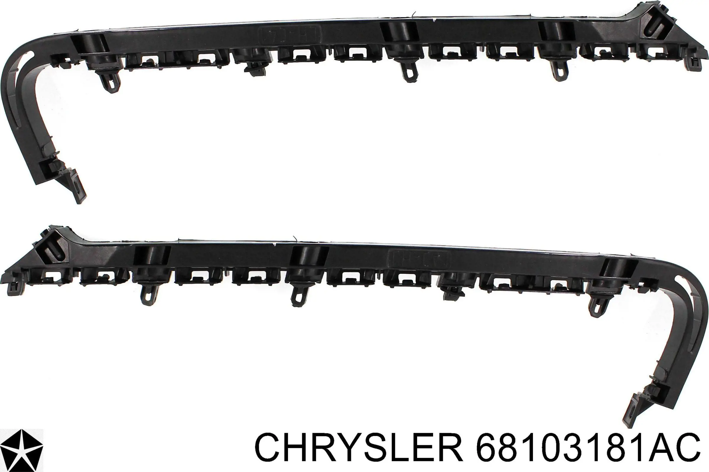 Кріплення бампера Signeda PCR43034AL ціна, від 5.78 USD