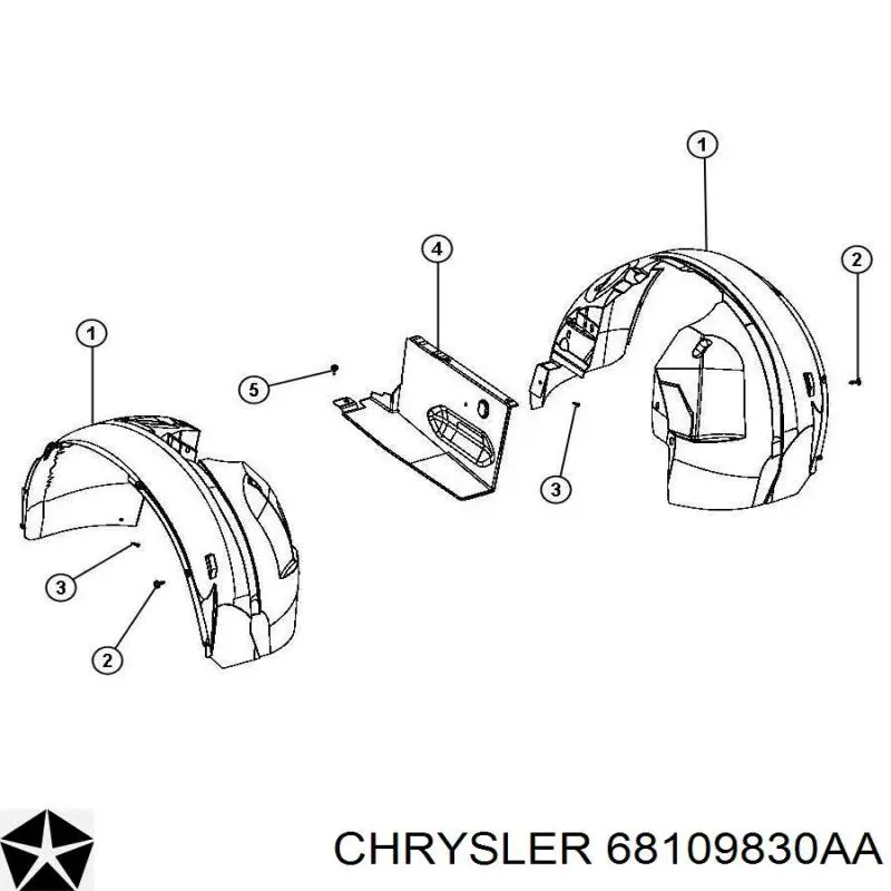  68109830AA Chrysler