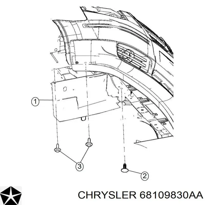 68109830AA Chrysler 
