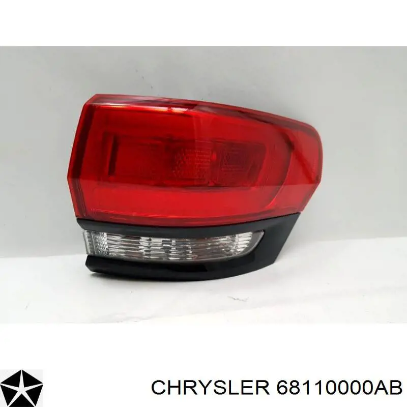 68110000AB Chrysler Ліхтар задній правий, зовнішній