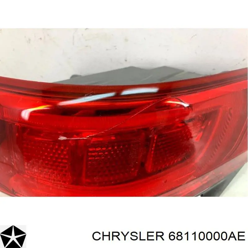 68110000AF Chrysler Задній правий зовнішній ліхтар