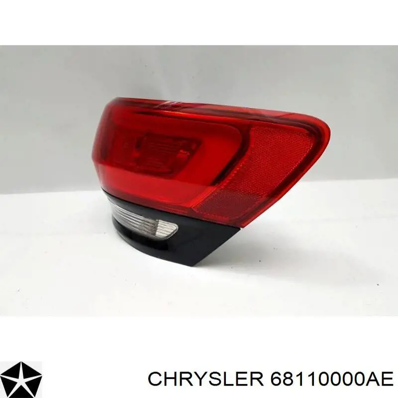Фара задня права зовнішня Chrysler 68110000AF