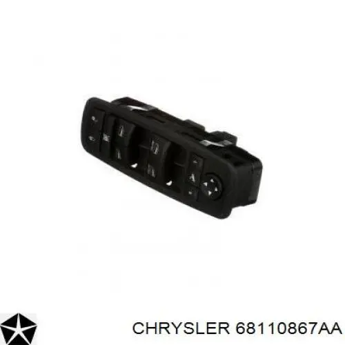 68110867AB Chrysler Кнопки переднього лівого склопід'ємника