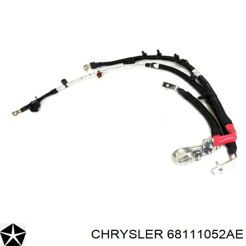 68111052AE Chrysler Кабель плюсової клеми акумулятора (АКБ)