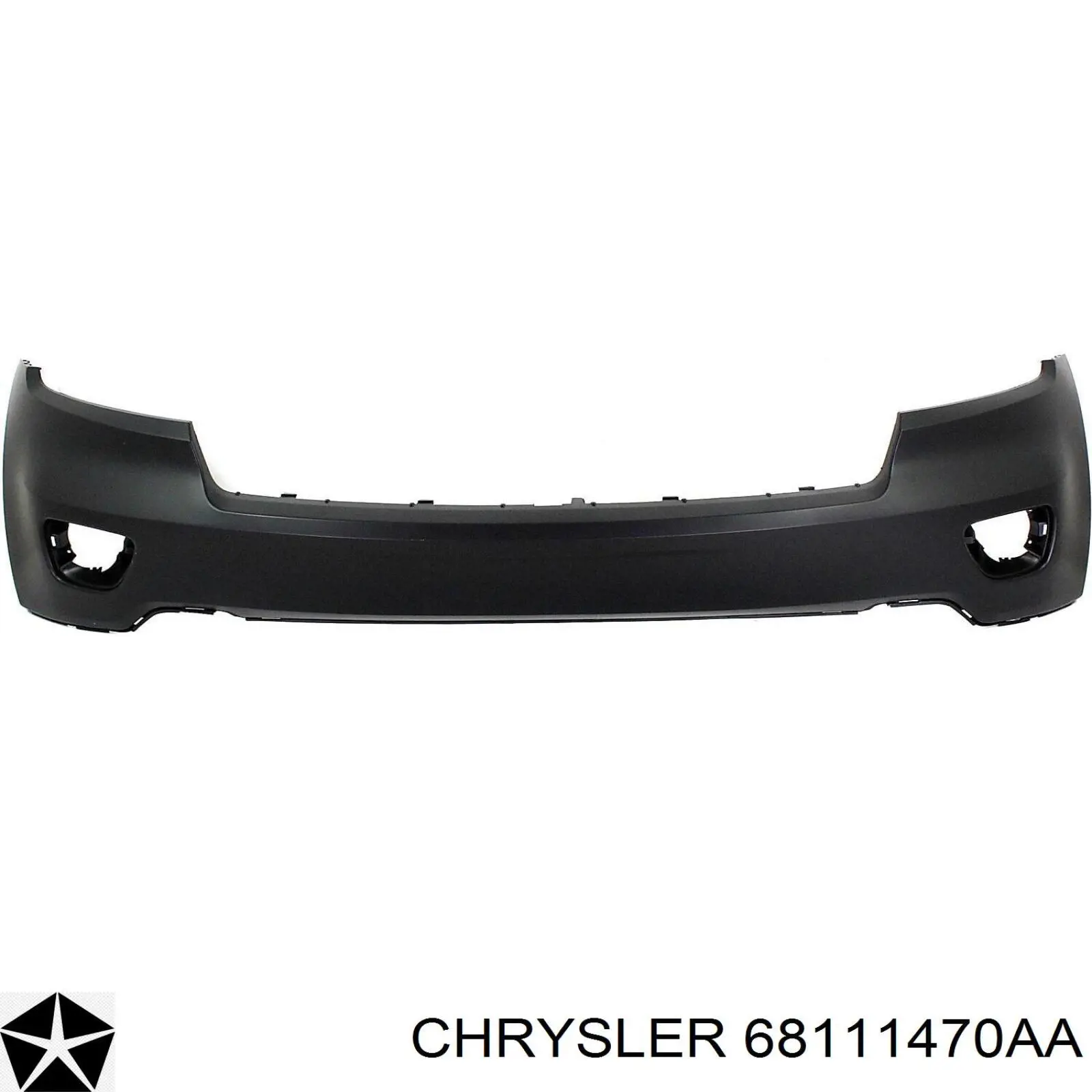 Купити 68111470AB Chrysler Накладка бампера заднього