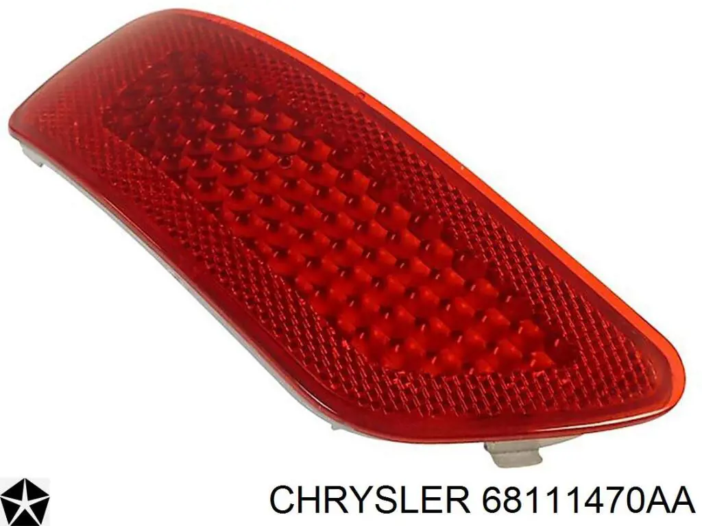 Накладка бампера заднього Chrysler 68111470AA ціна, від 115.97 USD