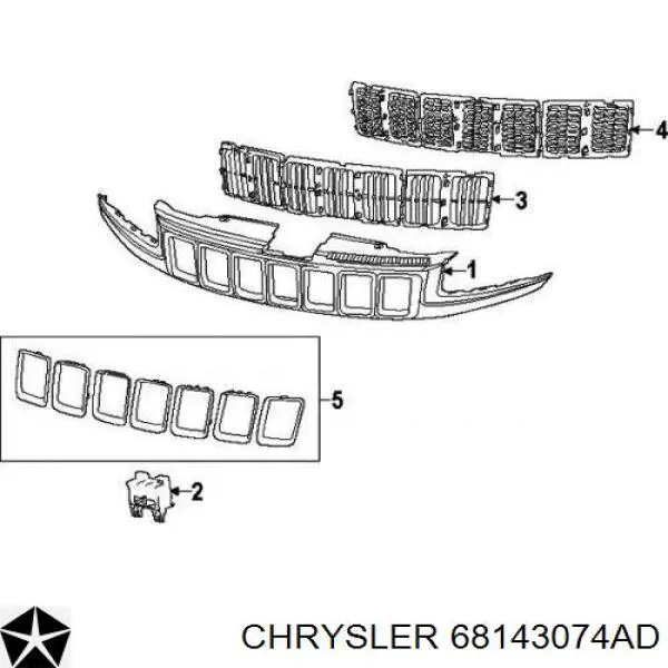  K68143074AD Fiat/Alfa/Lancia