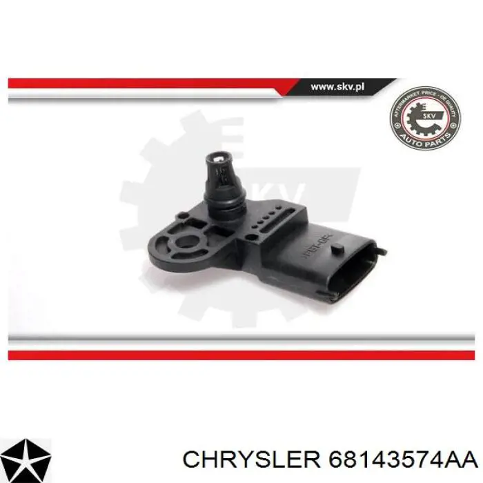 MAP сенсор Chrysler 68143574AA ціна, від 12.57 USD