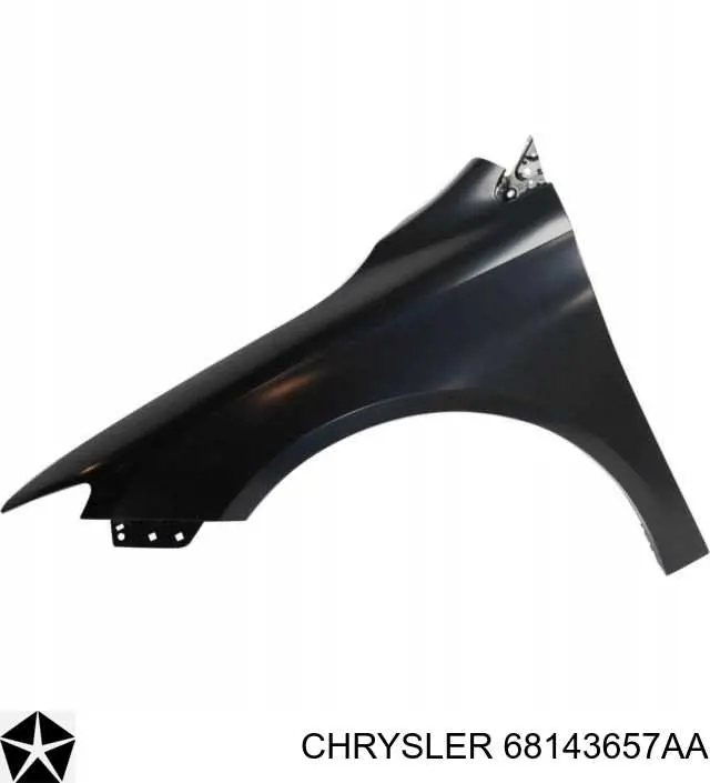 Ліве переднє крило Chrysler 68143657AA ціна, від 173.26 USD