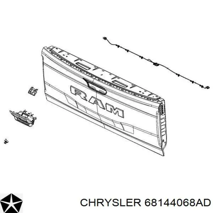  Chrysler 68144068AD ціна, від 215.39 USD