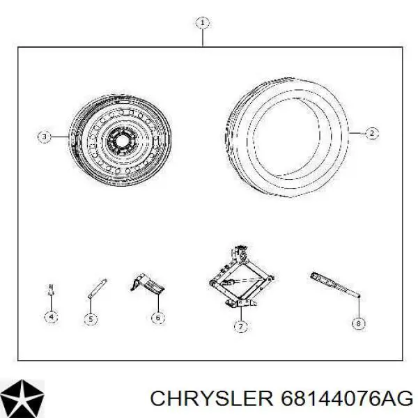  68144076AG Chrysler