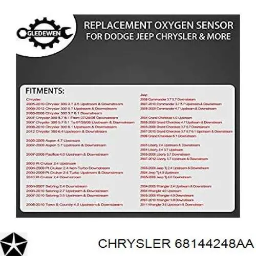 Купити 68144248AA Chrysler 