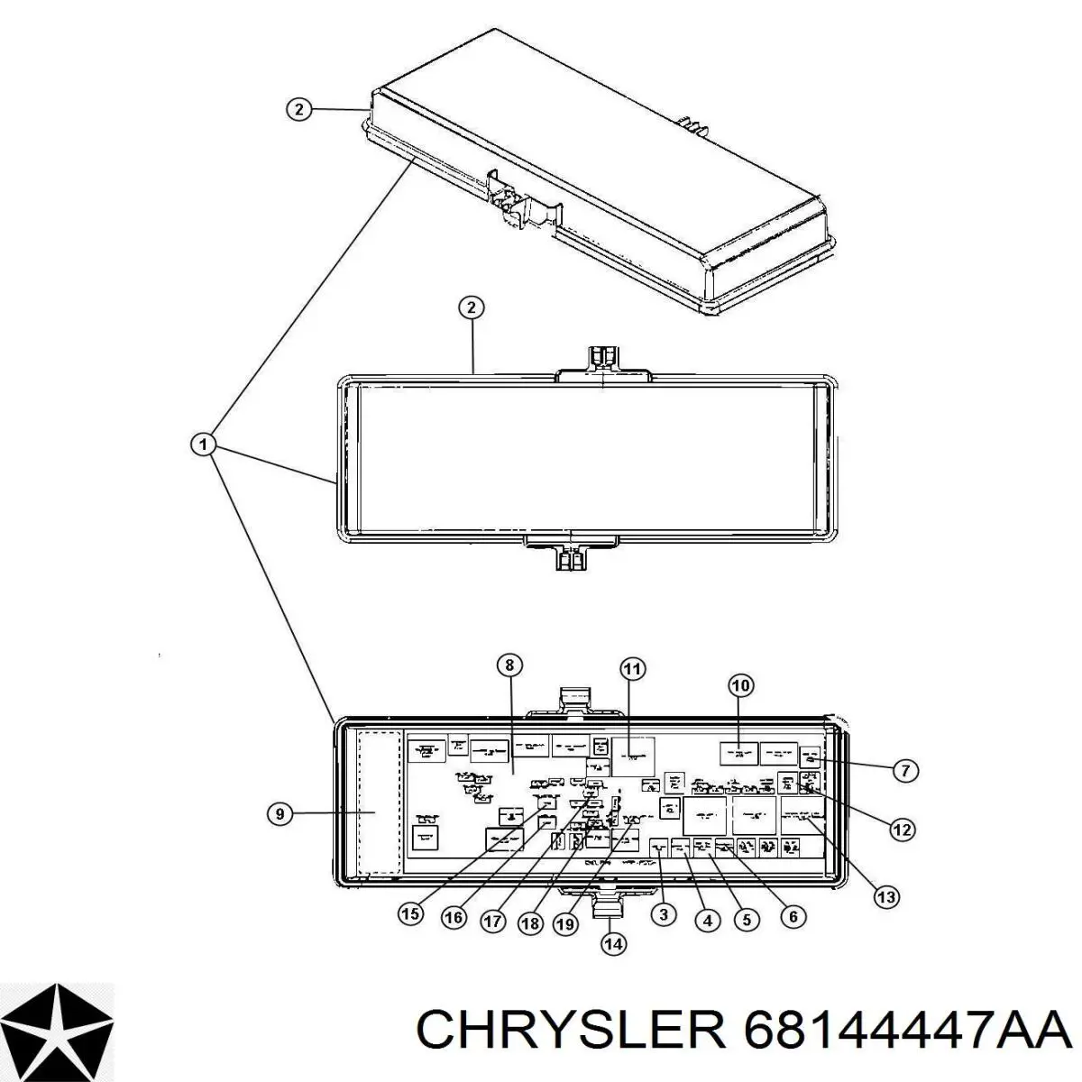 Купити 68144447AA Chrysler 