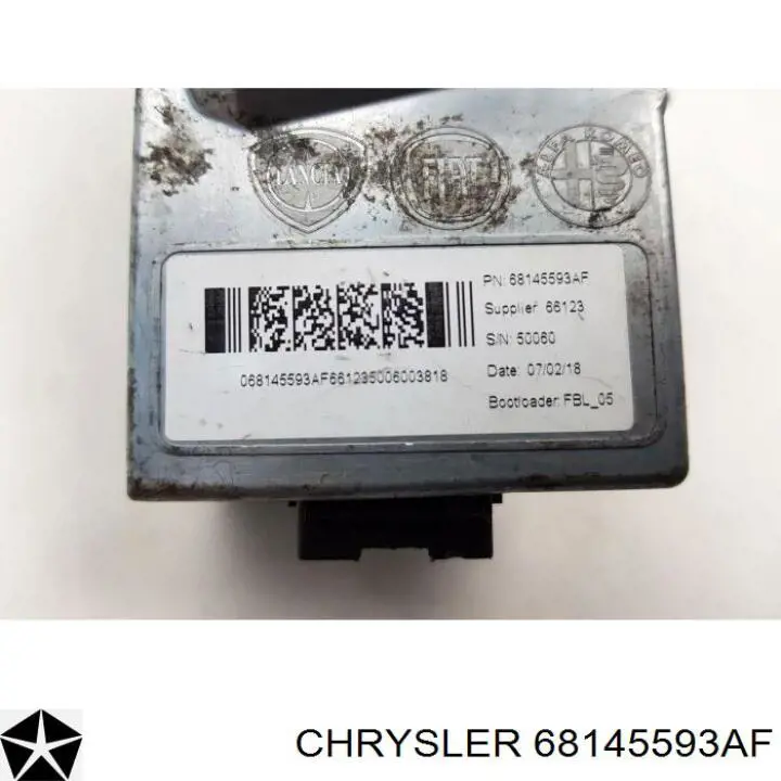 Купити 68145593AF Chrysler Механізм блокування керма