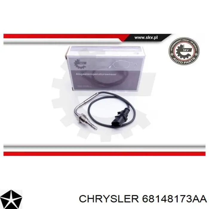 Купити 68148173AA Chrysler Датчик температури відпрацьованих газів (ВГ), перед турбіною