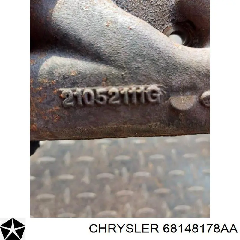Купити 68148178AA Chrysler Колектор випускний, правий