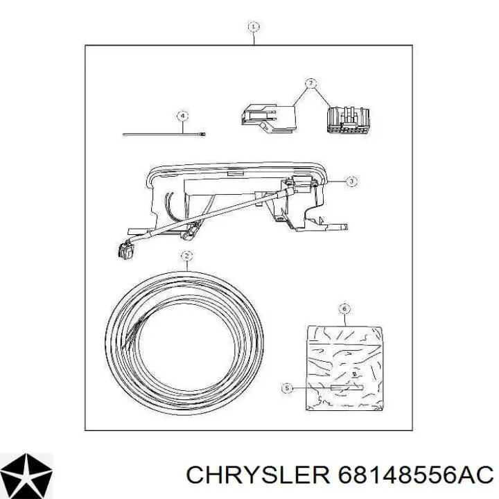 68148556AC Chrysler 
