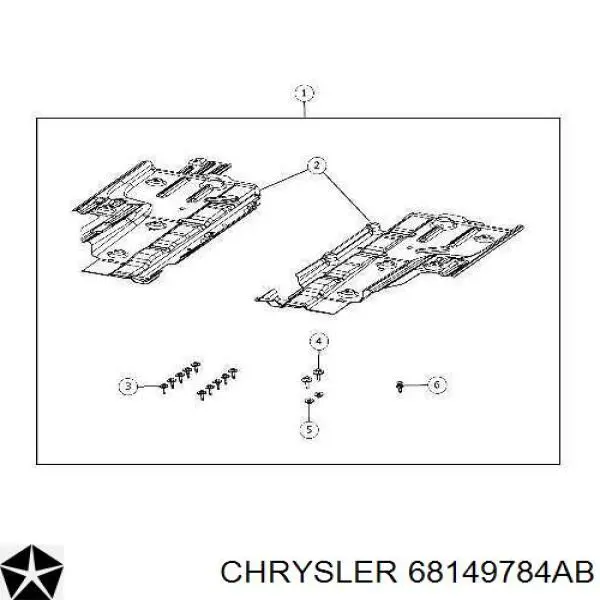 68149784AB Chrysler 