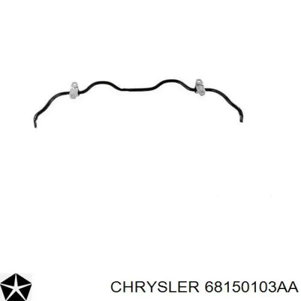 68150103AA Chrysler стабілізатор передній