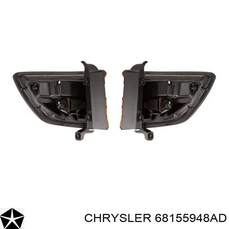 Задня права фара 68155948AC Chrysler