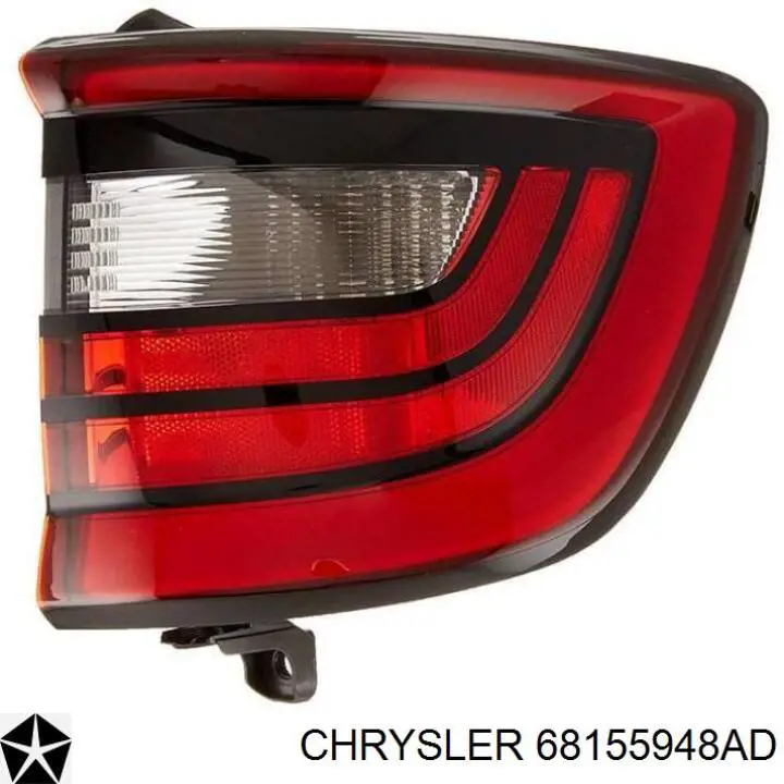 Задні ліхтарі Chrysler 68155948AC ціна, від 204.00 USD