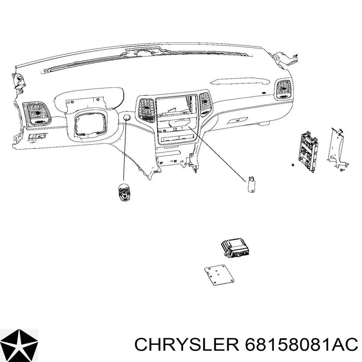 68158081AC Chrysler 