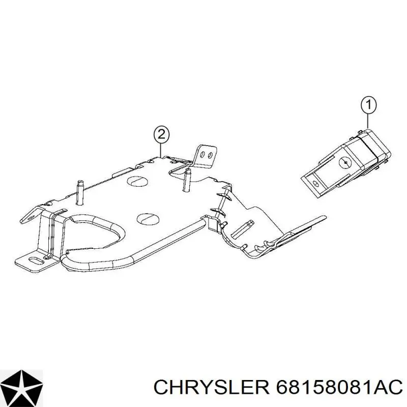  Chrysler 68158081AC ціна, від 32.94 USD