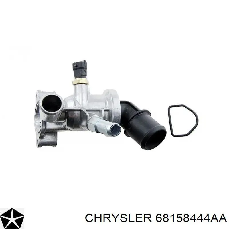 Купити 68158444AA Chrysler Термостат в корпусі