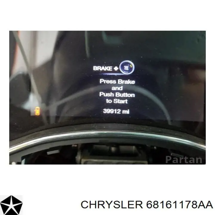 68161178AA Chrysler Шланг кондиціонера, від компресора до радіатора