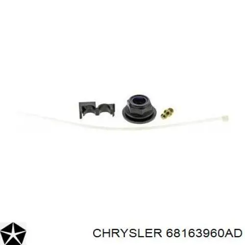 Важіль передньої підвіски верхній, правий 68163960AD Chrysler