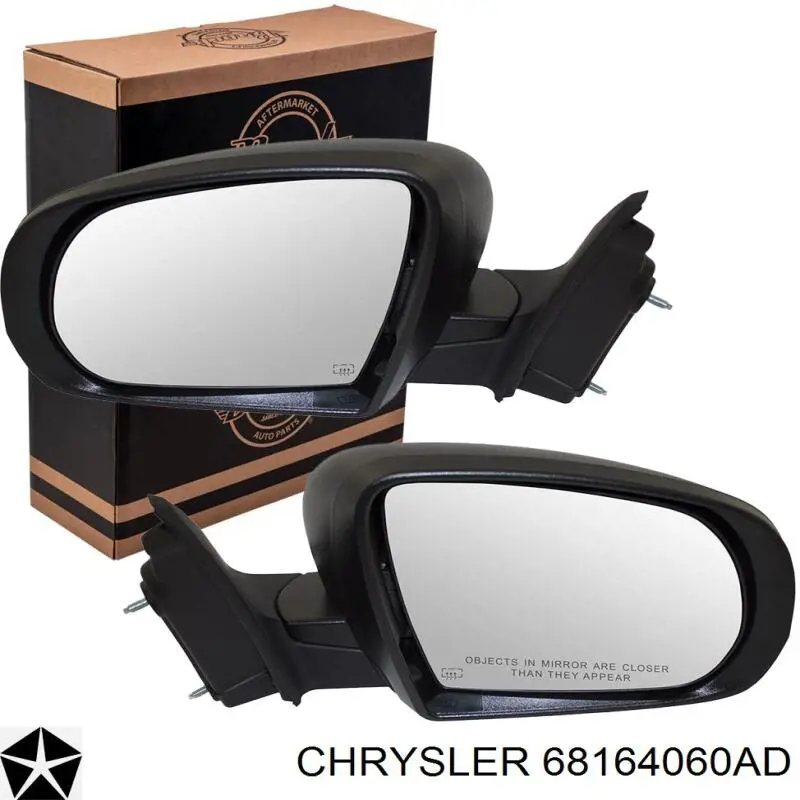Праве бічне дзеркало Chrysler 68164060AD ціна, від 142.11 USD