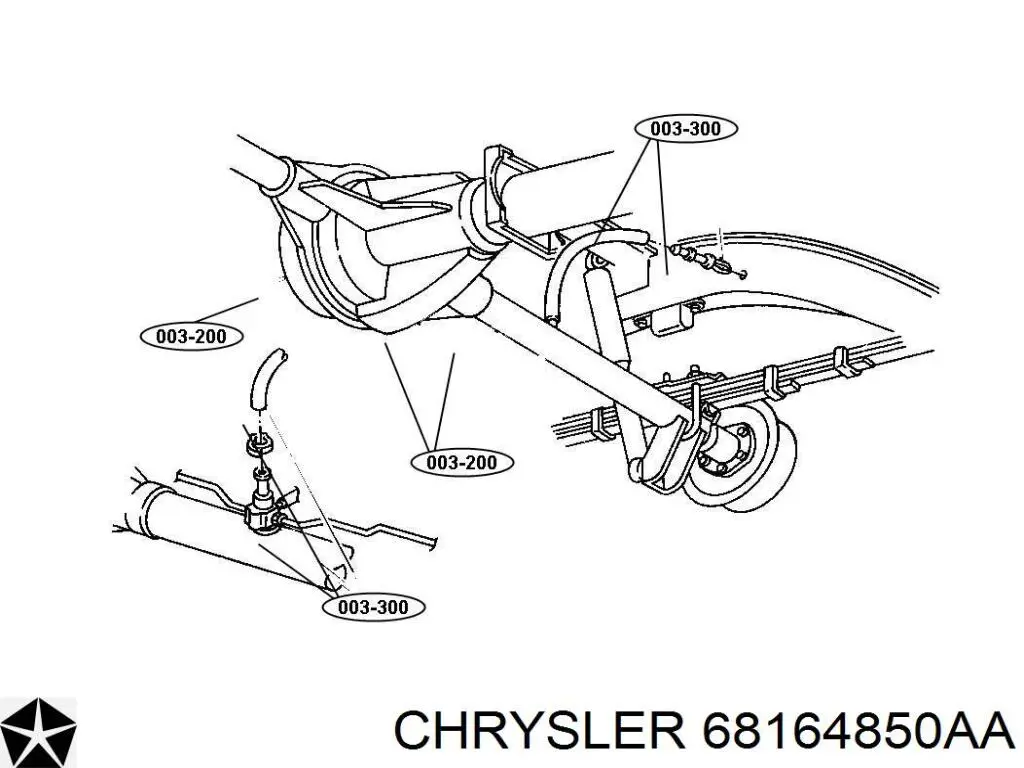 Клапан тиску масла КПП Chrysler 68164850AA ціна, від 23.44 USD