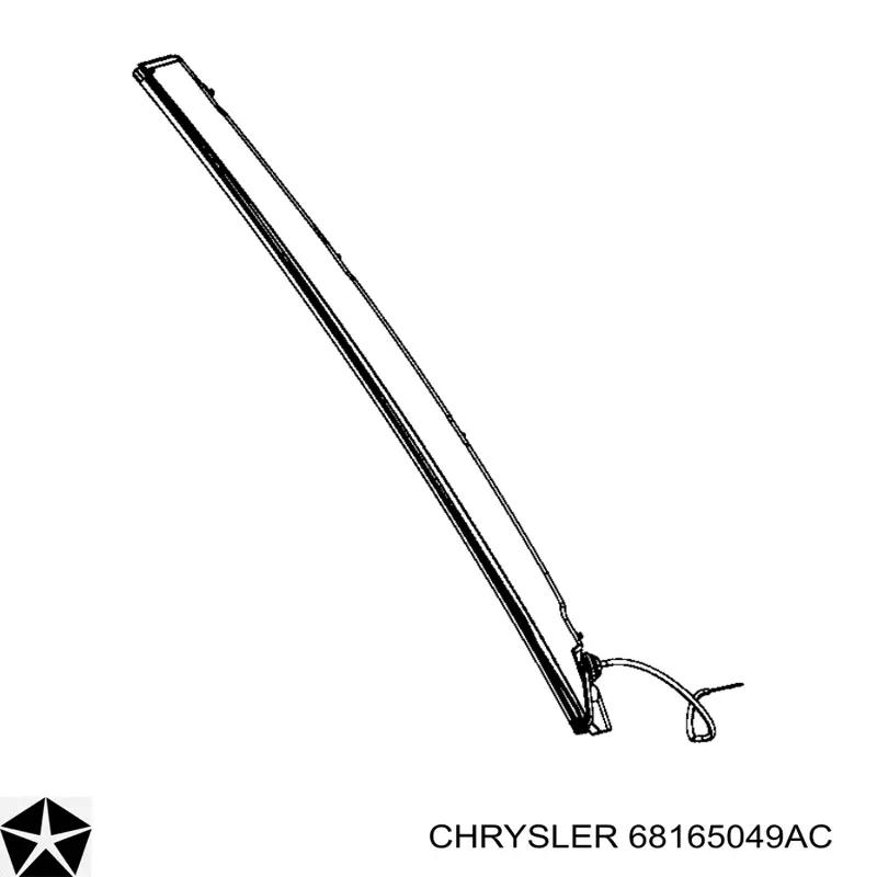 Датчик антизажиму Chrysler 68165049AC ціна, від 19.12 USD