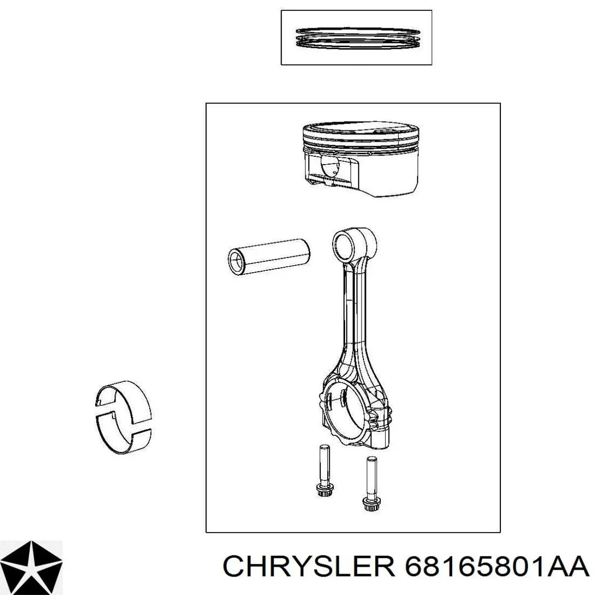 68165801AB Chrysler 