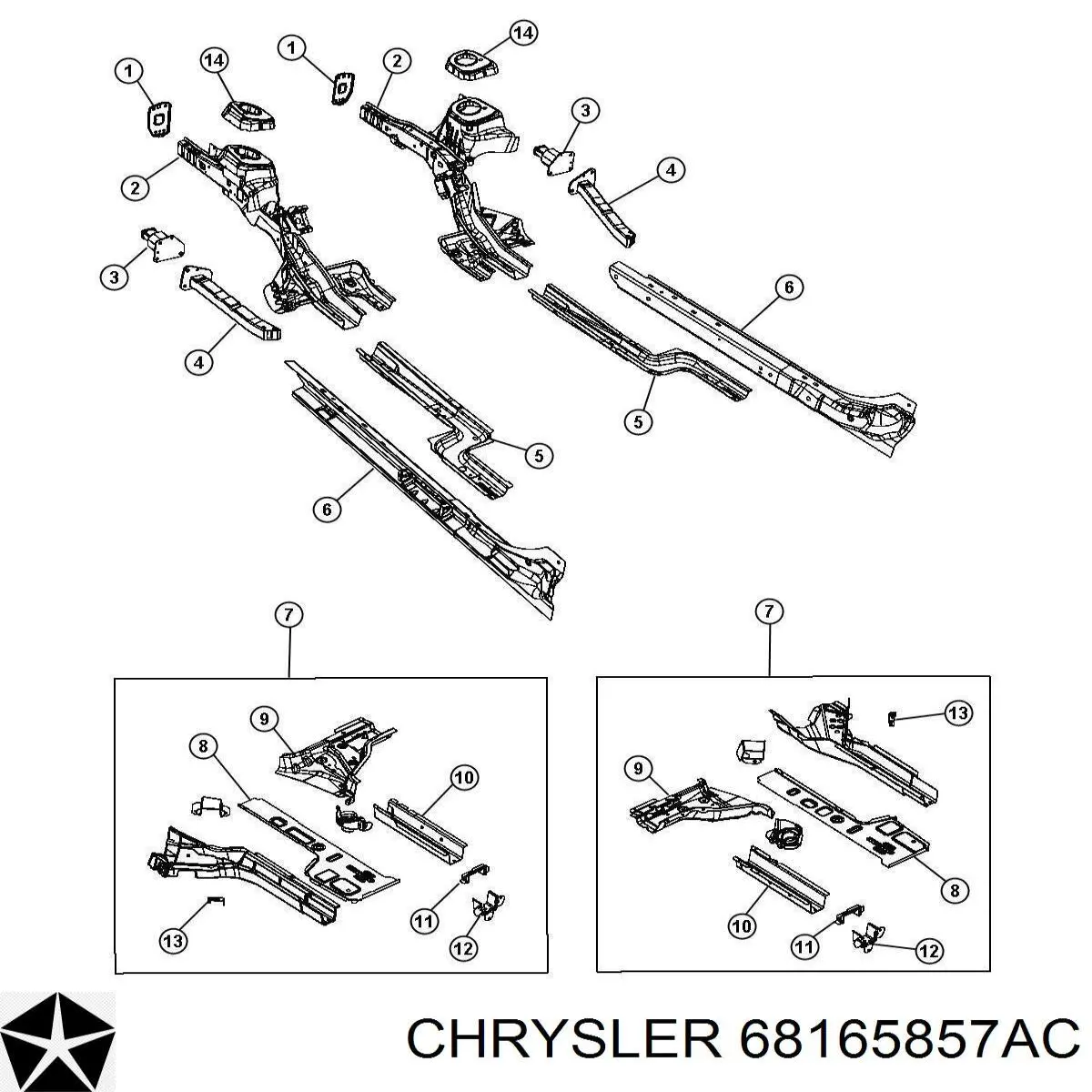  68165857AB Chrysler