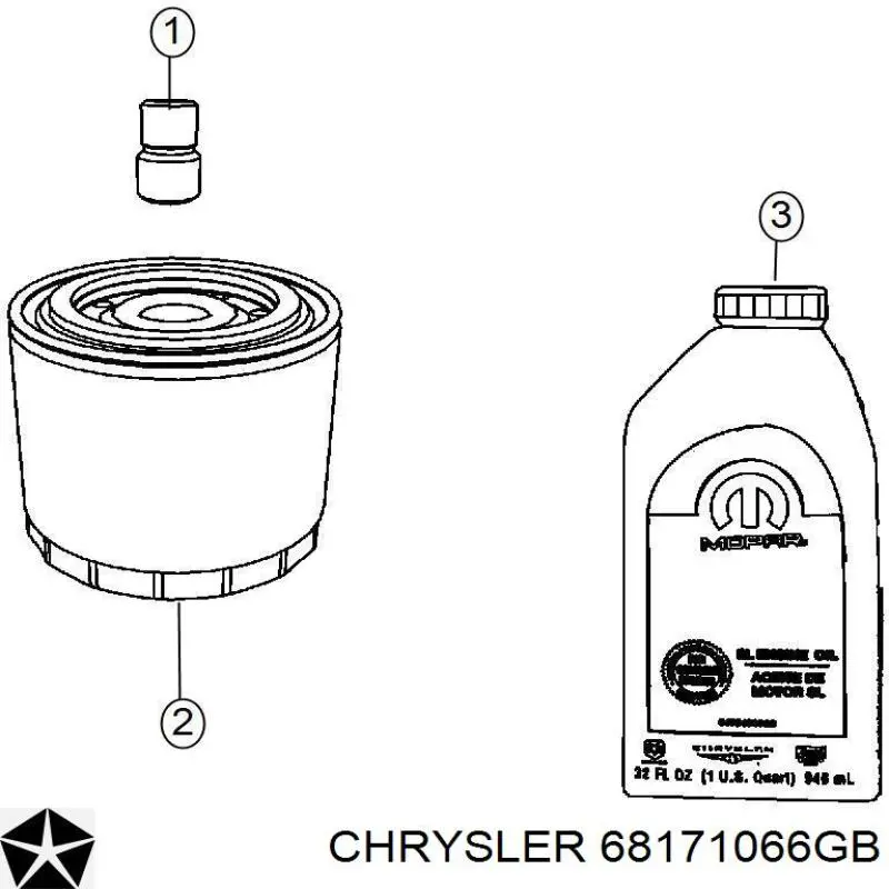  68171066GA Chrysler