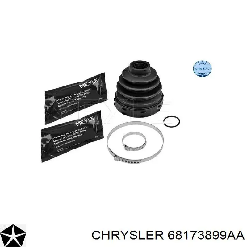 68173899AA Chrysler Пильник ШРКШ внутрішній, передній півосі