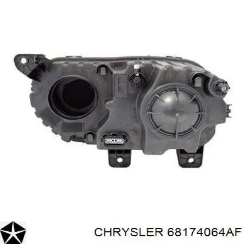 Купити 68174064AF Chrysler Права блок фара