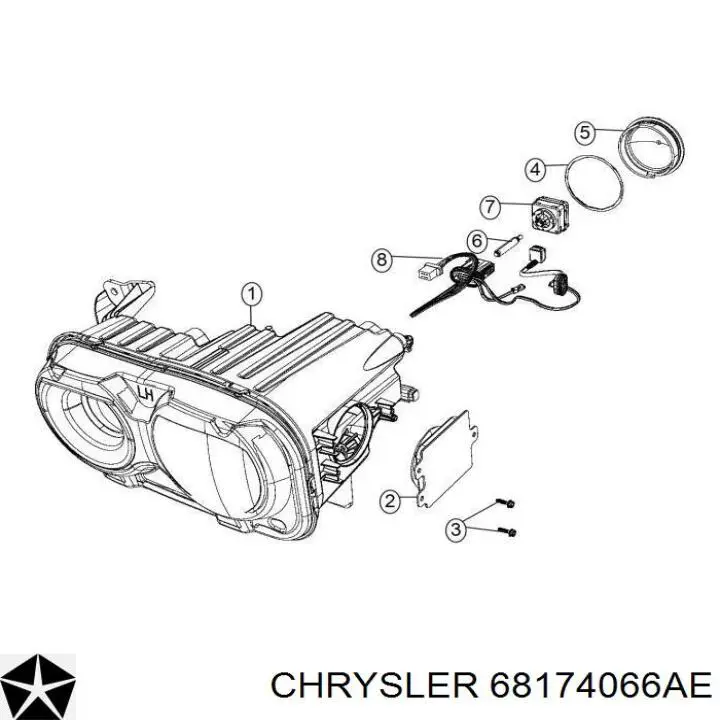  68174066AF Chrysler