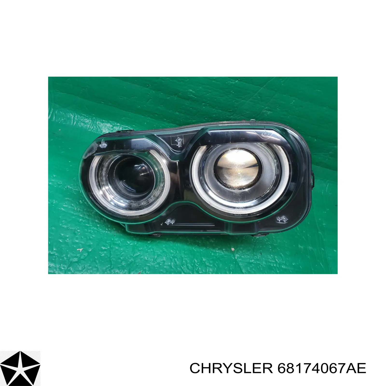 Фари Chrysler 68174067AE ціна, від 240.72 USD