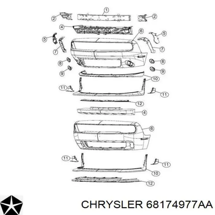  68174977AA Chrysler