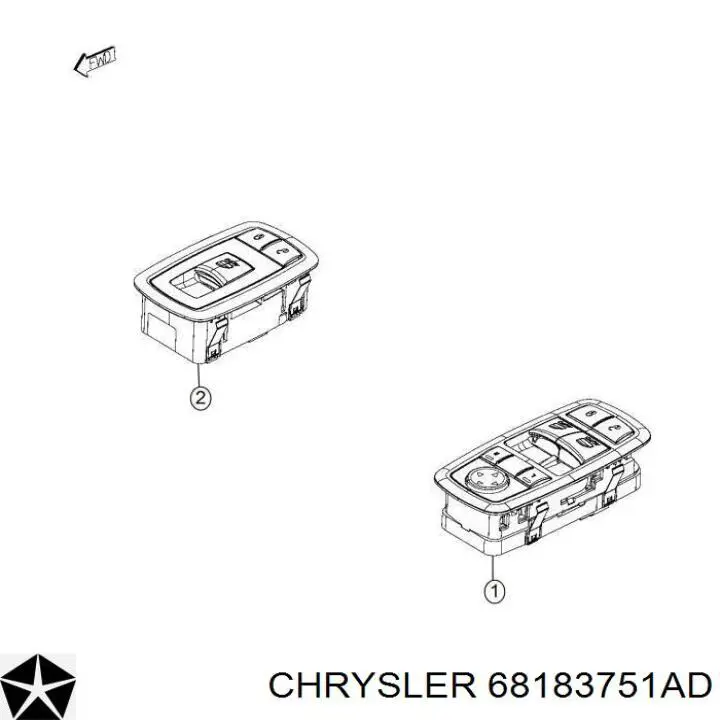  K68183751AB Fiat/Alfa/Lancia