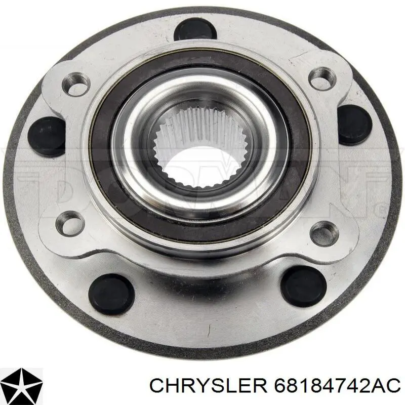 Маточина задня права Chrysler 68184742AC ціна, від 61.96 USD