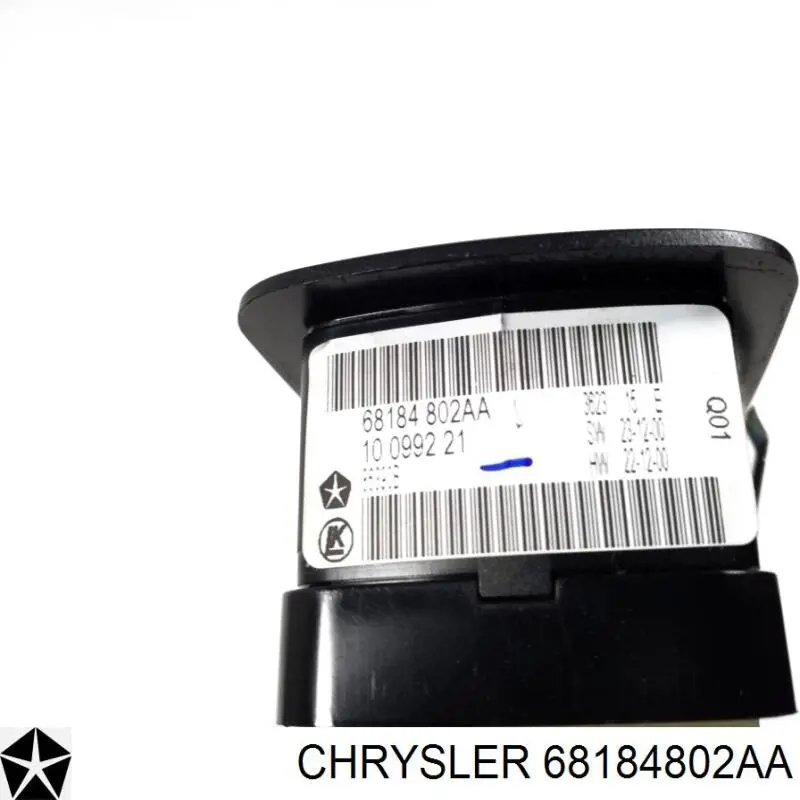 Кнопковий блок керування склопідіймачами передній правий Chrysler 68184802AB ціна, від 38.72 USD